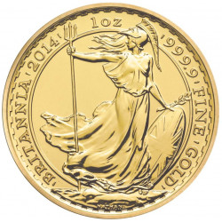 One Ounce Gold Britannia 24ct 2014