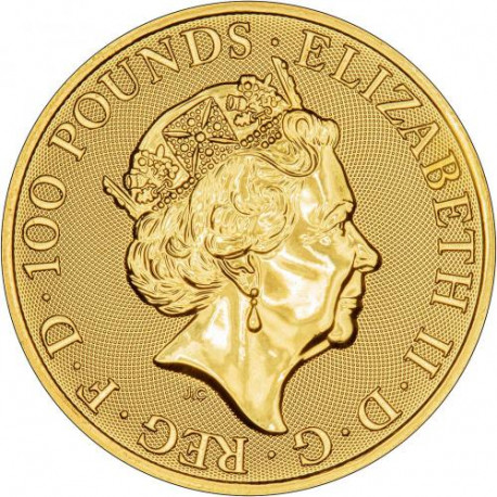 Buy 2019 1 oz British Gold Queen's Beast Yale Coins Online - peninsulahcap