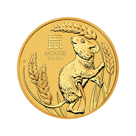 2020 1 oz Year of the Mouse Gold Coins - peninsulahcap
