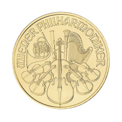 1 oz Austrian Philharmonic Gold Coin (Common Date) - peninsulahcap