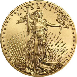 2020 1 oz American Gold Eagle Coin - peninsulahcap