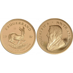 2017 Special Edition 50th Anniversary 1 OZ Krugerrand - peninsulahcap