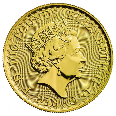 2017 1 Unze 30-jähriges Jubiläum British Gold Britannia - Halbinsel