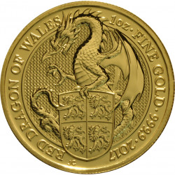 Buy 2017 1 oz British Gold Queen's Beast Dragon Coins - peninsulahcap