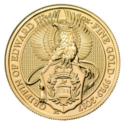 2017 1 oz Queen's Beasts Gold Coin | The Griffin - peninsulahcap
