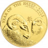 2015 1oz Gold Lunar Britannia (Year of the Sheep) - peninsulahcap