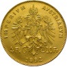 4 Florin 10 Francs Gold Coin Austria - peninsulahcap