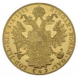 Gold Austrian 4 Ducat 1915 - 697,50 € - Buy Gold Bullion - peninsulahcap