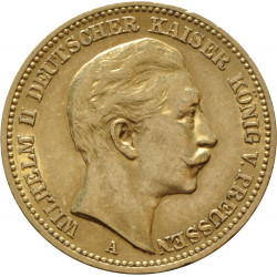 German 20 Marks Gold Coin - peninsulahcap