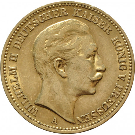 German 20 Marks Gold Coin - peninsulahcap