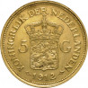Netherlands 5 Guilder Gold Coin - peninsulahcap