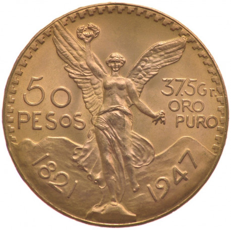 Mexican 50 Pesos - peninsulahcap