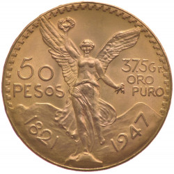 Mexican Dos y medio Pesos Gold Coin - peninsulahcap