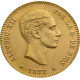 Spanish 25 Pesetas Gold Coin - peninsulahcap