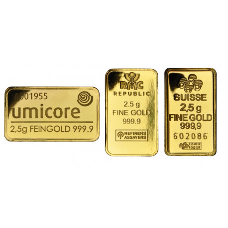 Buy 2.5g Gold Bars Online - peninsulahcap