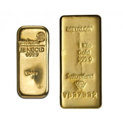 1 Kg Gold Bullion Bars | 99.99% Pure Gold Bars‎ - peninsulahcap