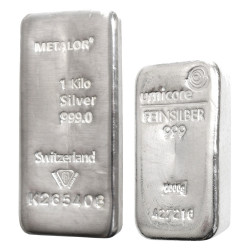 1KG Silver Bullion Bars - Buy Silver - peninsulahcap