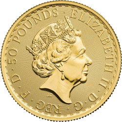 Britannia 2021 1/2 oz Goldbarrenmünze |goldbullionshops| 999,9 Feingold