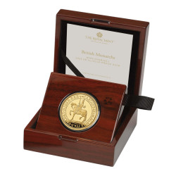 Monarques britanniques Roi Charles Ier 2023 Pièce d'or de 1 once en or de qualité épreuve numismatique