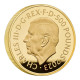 Britische Monarchen König Karl I. 2023 UK 5oz Goldmünze in polierter Platte