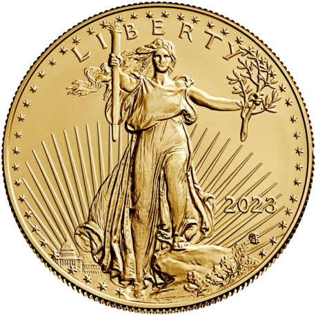 Pièce d'or Aigle américain de 1 once 2023