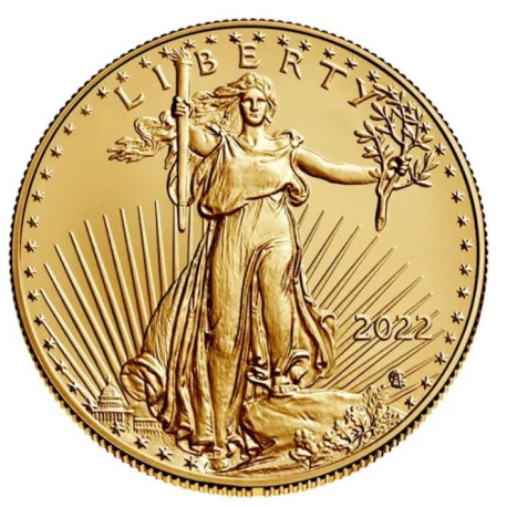 2022 1oz American Eagle Goldmünze