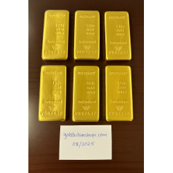 1 Kg Gold Bullion Bars | 99.99% Pure Gold Bars‎ - peninsulahcap