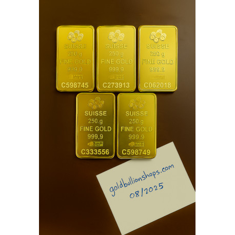 250g Gold Bars | 250 Gram Gold Bars Online‎ - peninsulahcap