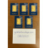 Box of 25 - 1 oz Gold Bar PAMP Suisse Lady Fortuna Veriscan Carbon Neutral | 1 oz Gold Bar PAMP Suisse