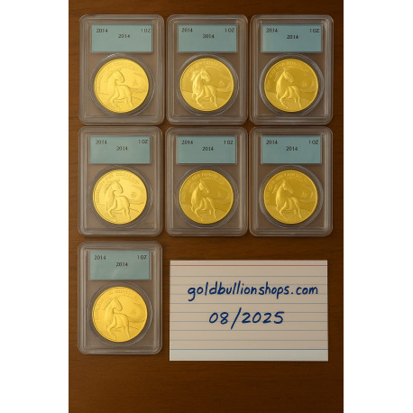 2014 1 OZ Year of the Horse UK Gold Coin - peninsulahcap